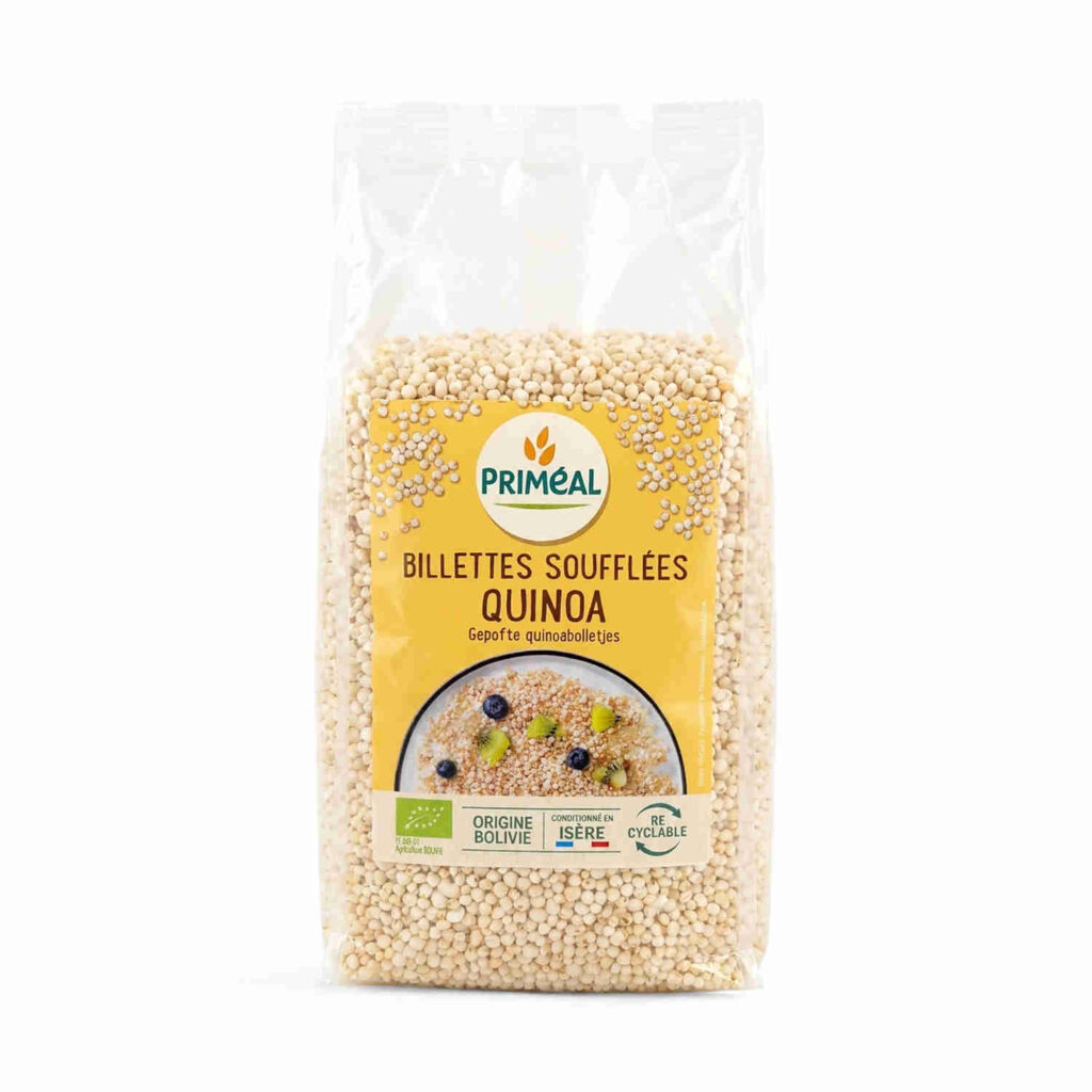 Billettes Soufflees au Quinoa 100g Primeal