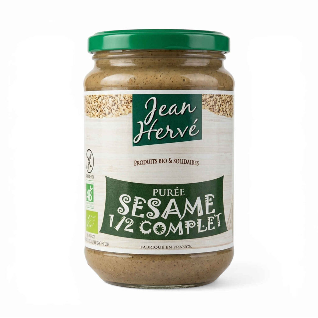 Purée de sésame demi-complète 700 g Jean Hervé