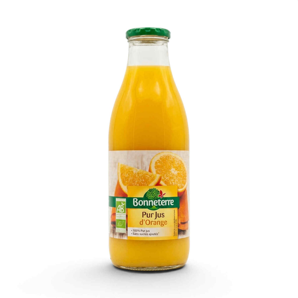Pur jus d’orange 1 L Bonneterre