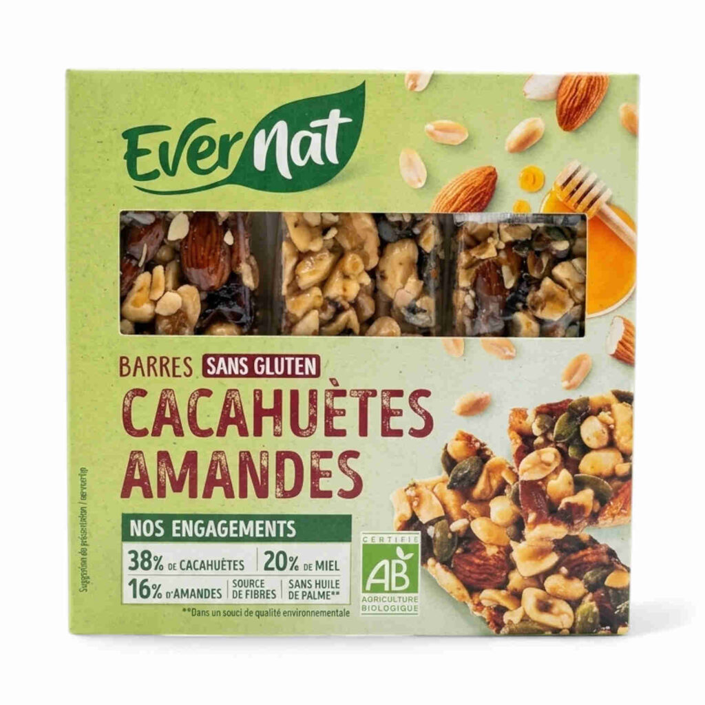 Barres Fruits Secs 3X25G Evernat