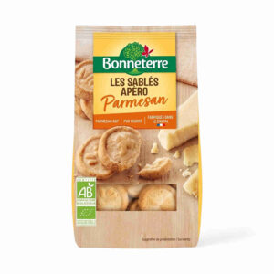 BISCUITS APERITIF PARMESAN 100GR BONNETERRE
