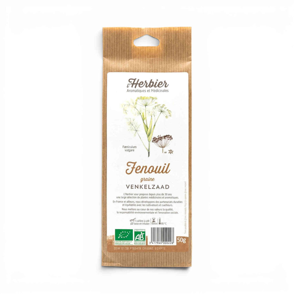 Fenouil graines 50 g L’Herbier de France