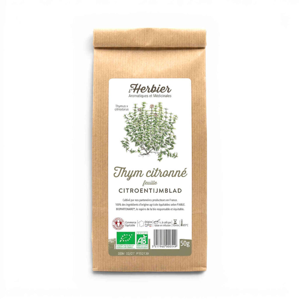 Thym citronné 50 g L’Herbier de France