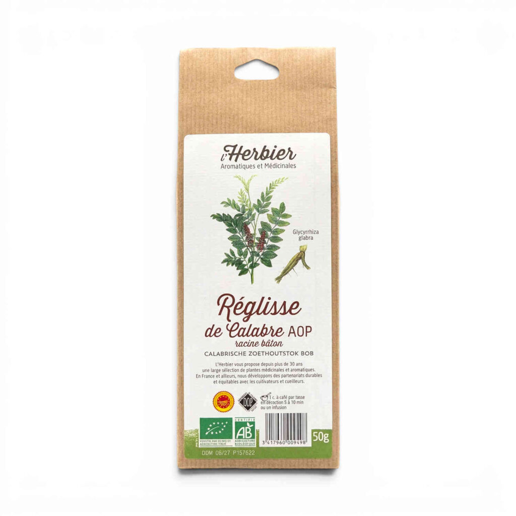 Réglisse bâtons 50 g L’Herbier de France
