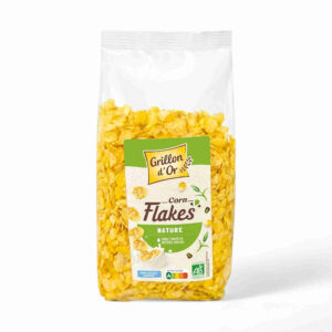 CORN FLAKES NATURE SS SUCRE 500GR GRILLON D'OR