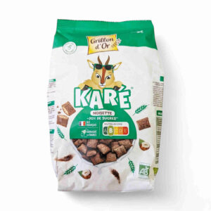 KARES FOURRES NOISETTE -30% DE SUCRE 375GR GRILLON D&rsquo;OR
