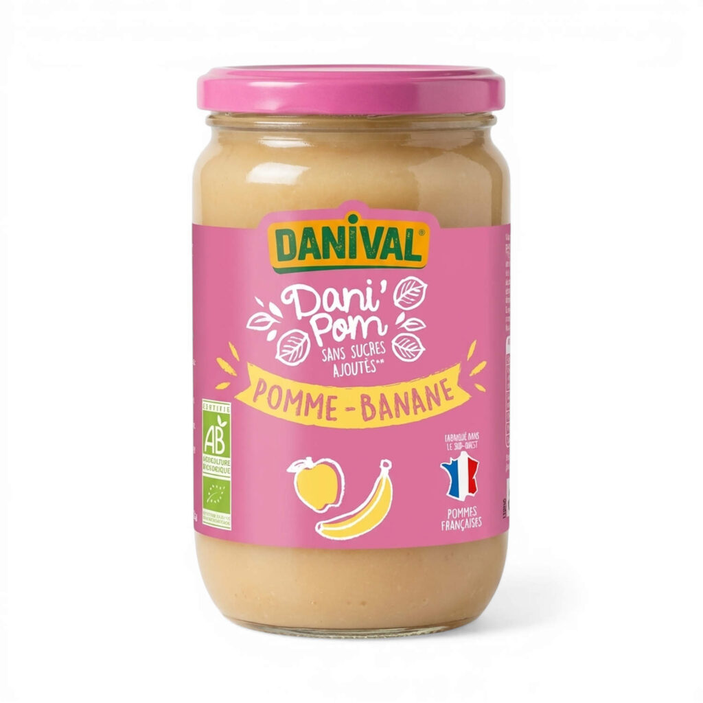 DANIPOM POMME BANANE 700G DANIVAL