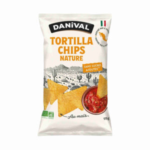 TORTILLA CHIPS NATURE 125GR DANIVAL