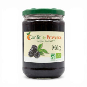 Confiture extra de mûre 650 g Confit de Provence