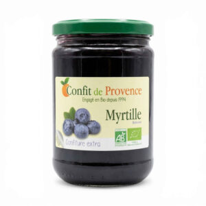 Confiture extra de myrtille 650 g Confit de Provence