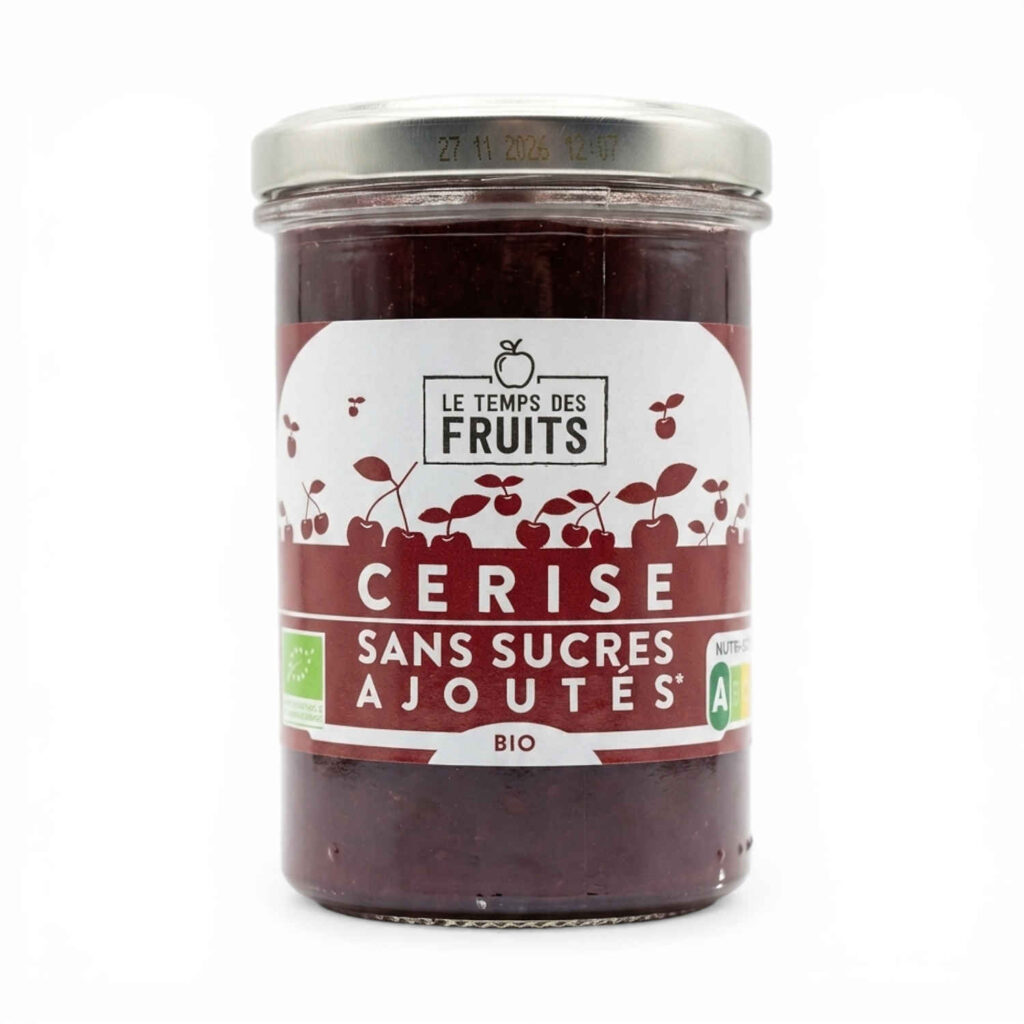 CERISE SS SUCRE 210GR LE TEMPS DES FRUITS