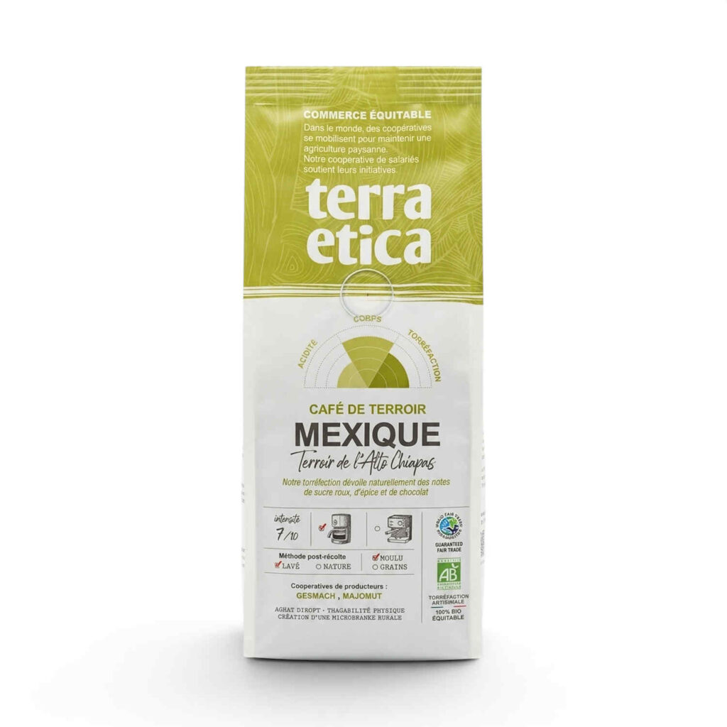 Café du Mexique moulu 250 g Terra Etica