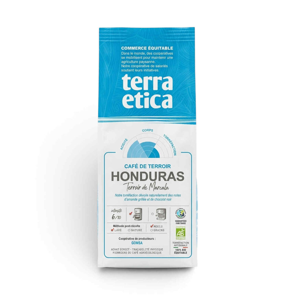 Café du Honduras moulu 250 g Terra Etica