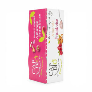 DESSERT FRAMBOISE AMANDE 2X100GR CAP BIO