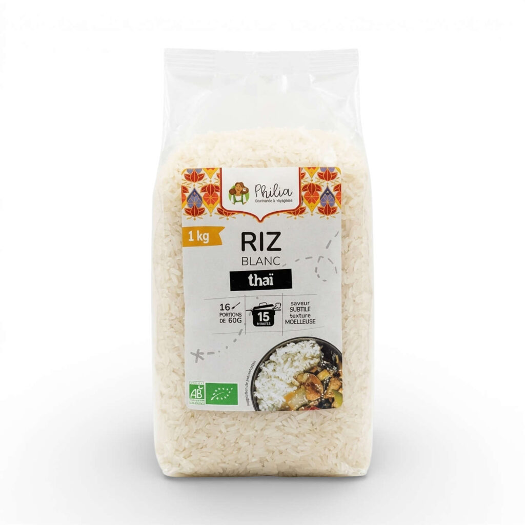 RIZ THAI BLANC 1KG PHILIA