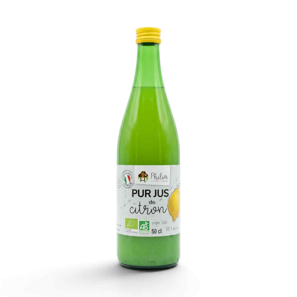 Pur Jus de Citron 50cl Philia