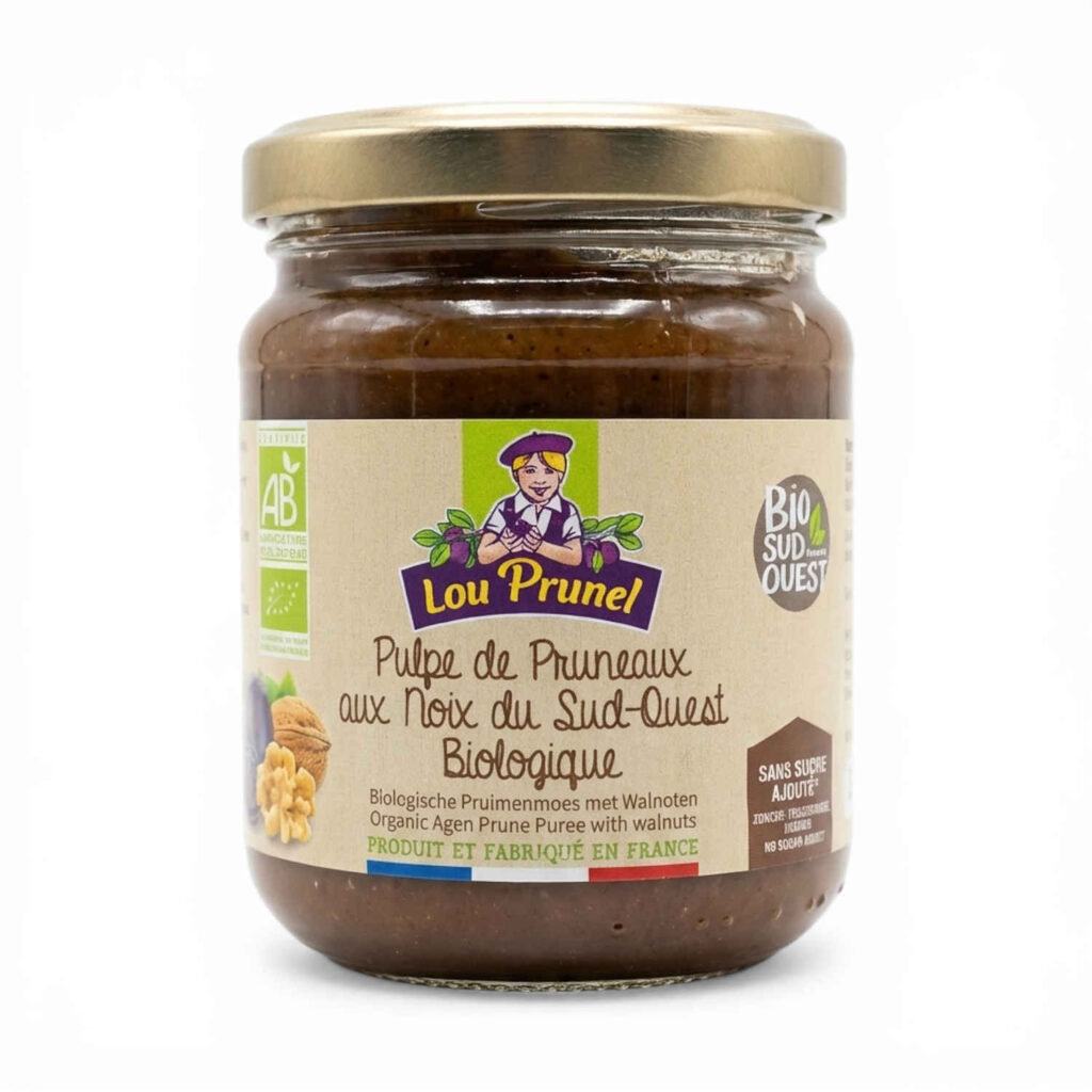 PULPE DE PRUNEAUX AUX NOIX 225GR LOU PRUNEL