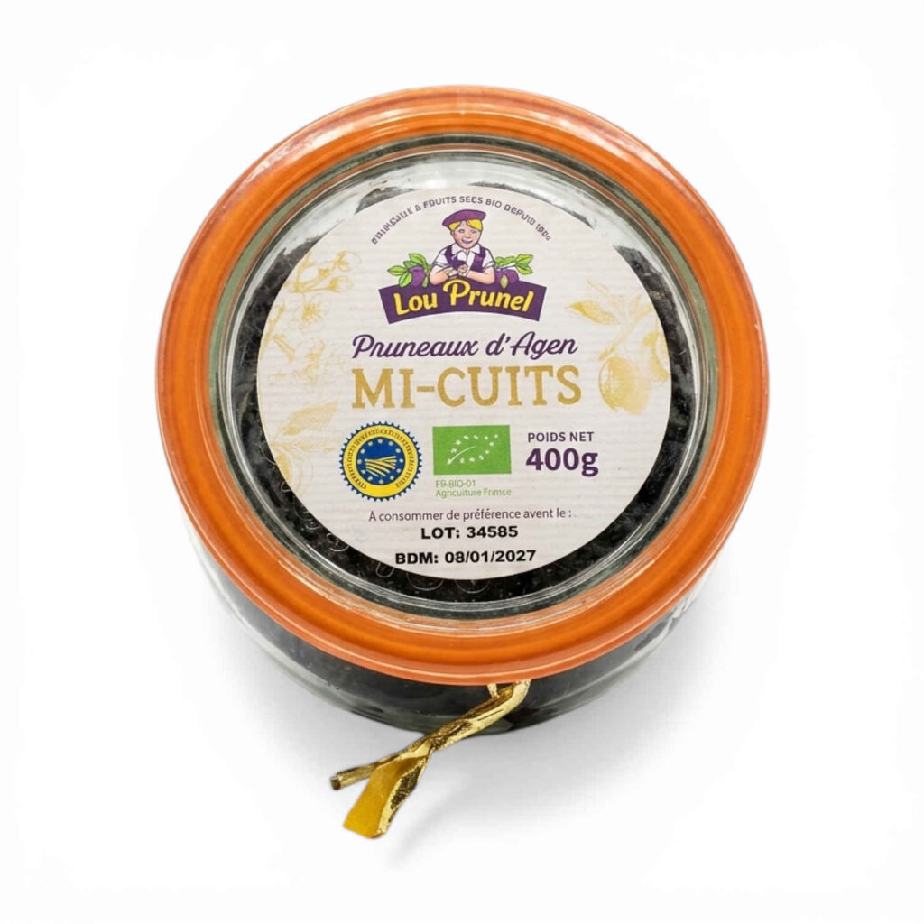 Pruneaux Agen Igp Mi Cuits 400gr Lou Prunel