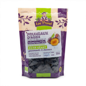 PRUNEAUX SANS NOYAUX 33/44 500G LOU PRUNEL