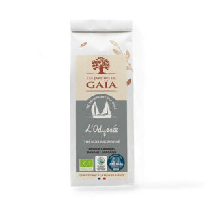 THE NOIR L'ODYSSEE 80GR LES JARDINS DE GAIA