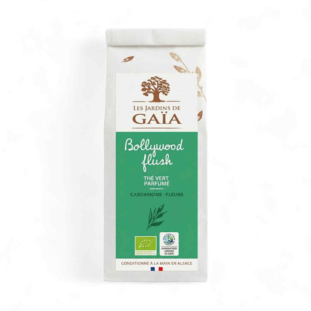 Thé vert Bollywood Flush 100 g Les Jardins de Gaïa