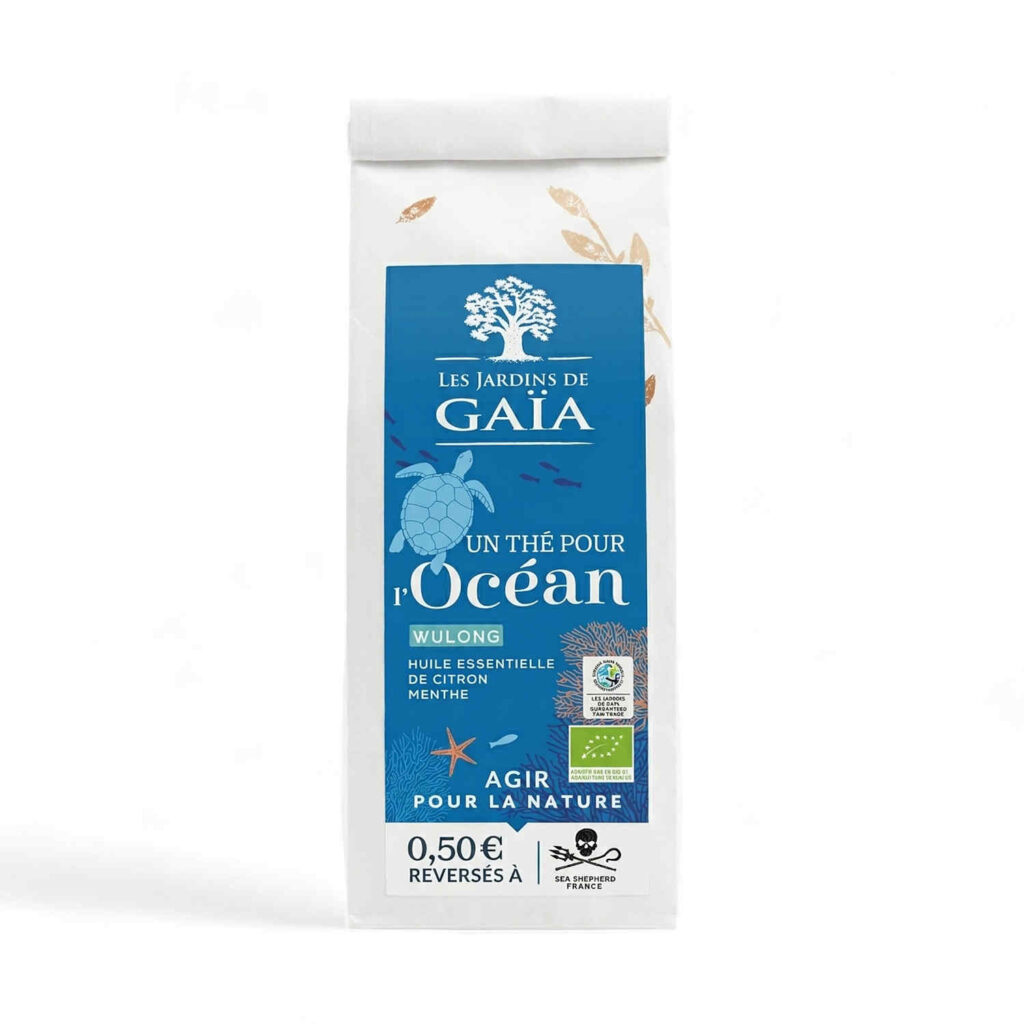 Thé bleu Un thé pour l’océan 100 g Les Jardins de Gaïa
