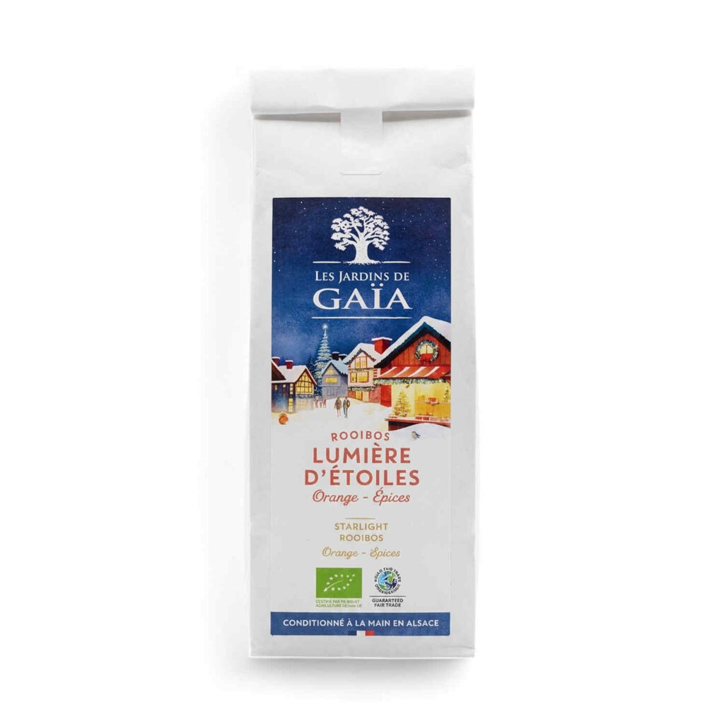 Thé rooibos Lumière d’étoiles 100 g Les Jardins de Gaïa