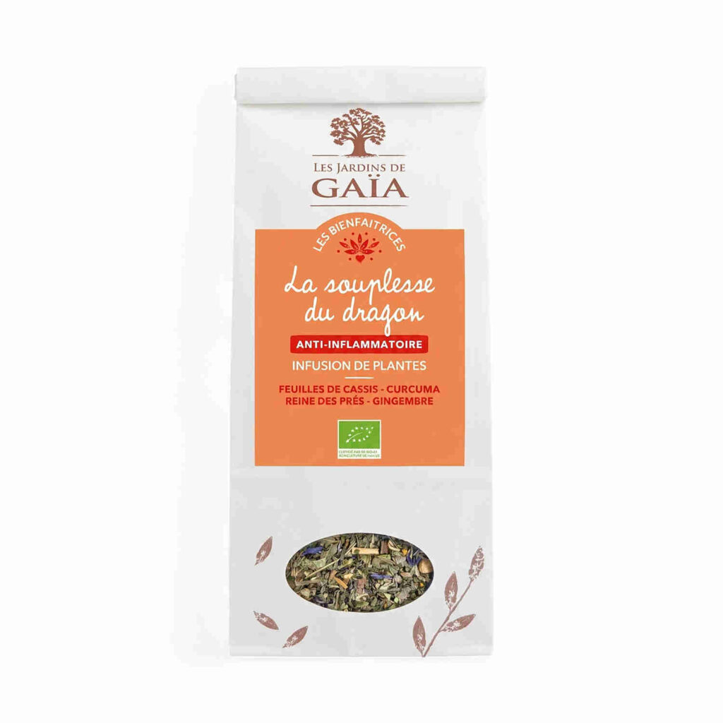 Tisane La souplesse du dragon 70 g Les Jardins de Gaïa