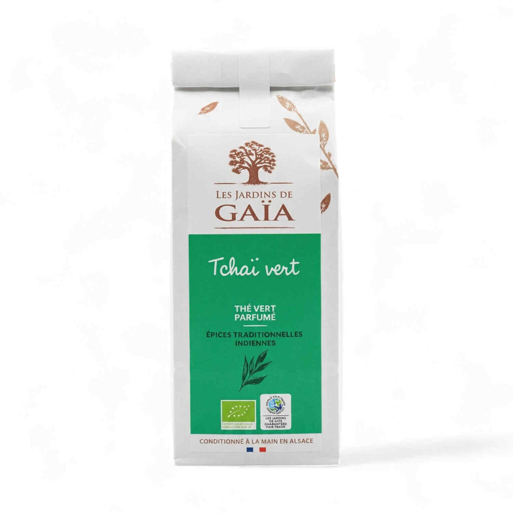 Thé vert Tchai 100 g Les Jardins de Gaïa