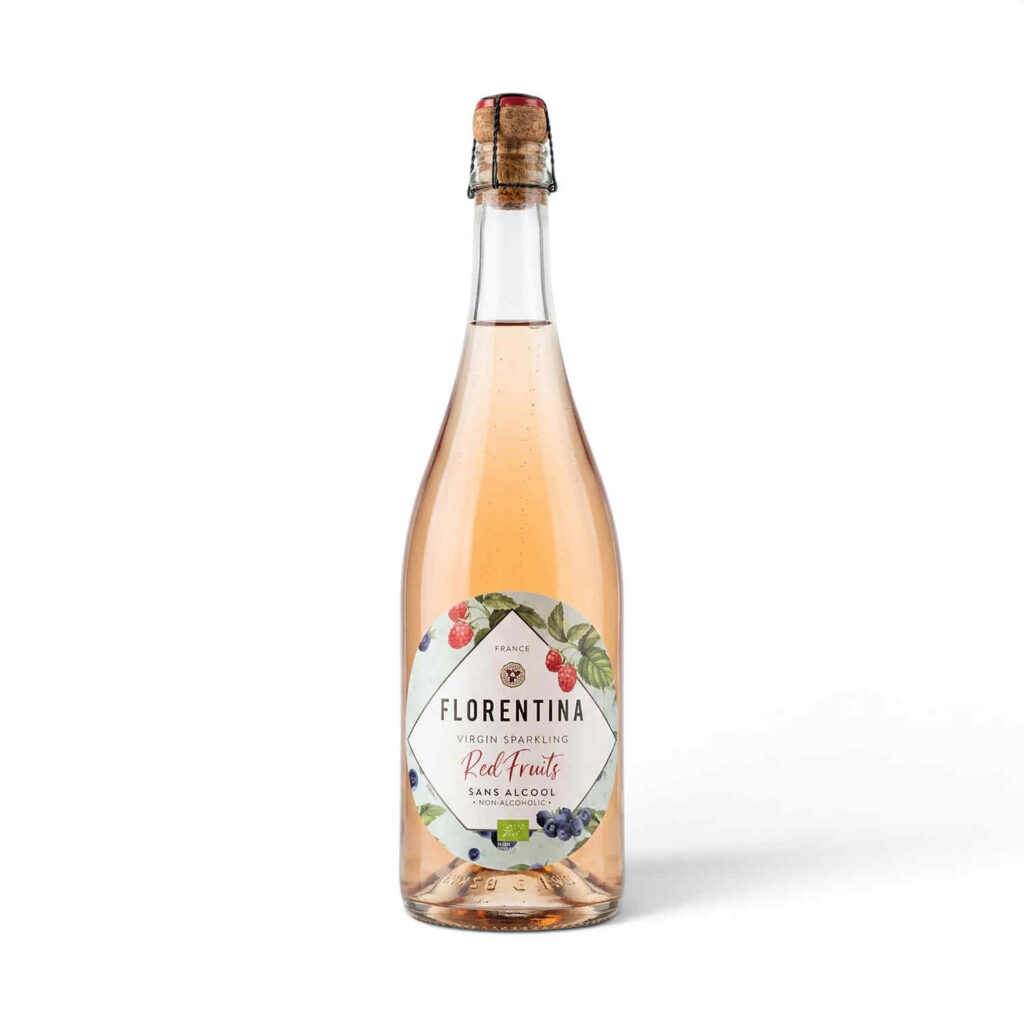 Cocktail Petillant Fruits Rouges sans Alcool 75cl Florentina