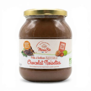 PATE A TARTINER NOISETTES ET CACAO 750G MAMIE BIO