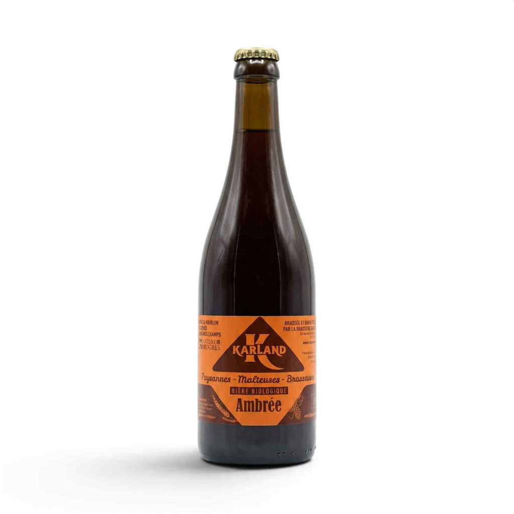 Bière ambrée de pays 75 cl Karland