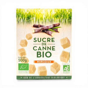 SUCRE DE CANNE ROUX MORCEAUX 500GR LOIRET