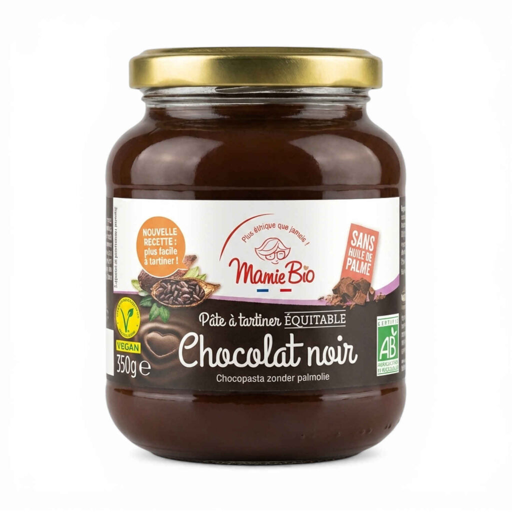 PATE A TARTINER NOIRE 350GR MAMIE BIO