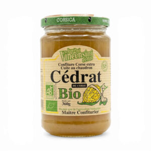CONFITURE DE CEDRAT DE CORSE 360GR VINCENSI ET FILS