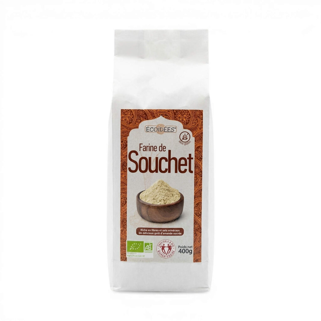 Farine de souchet 400 g Ecoidées