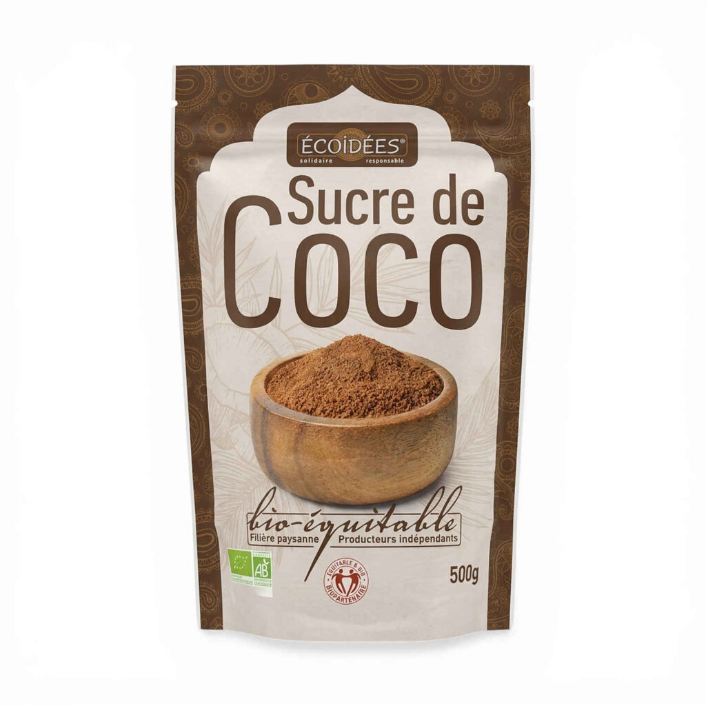 Sucre de Coco 500g Ecoidees