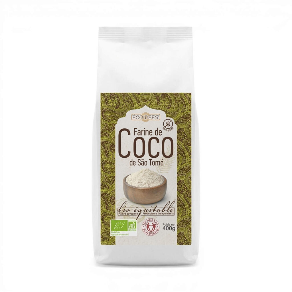 FARINE DE COCO 400G ECOIDEES