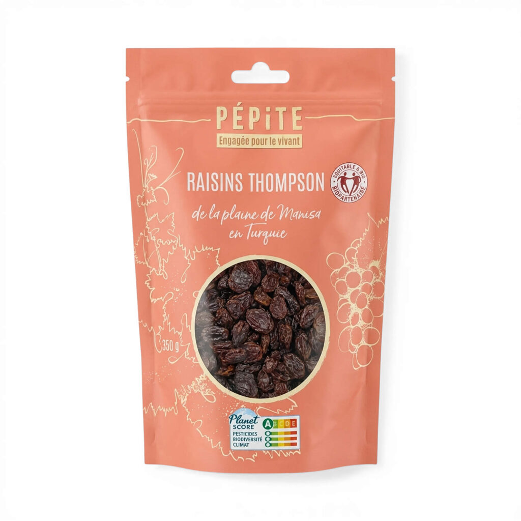 RAISINS THOMPSON 250GR PEPITE