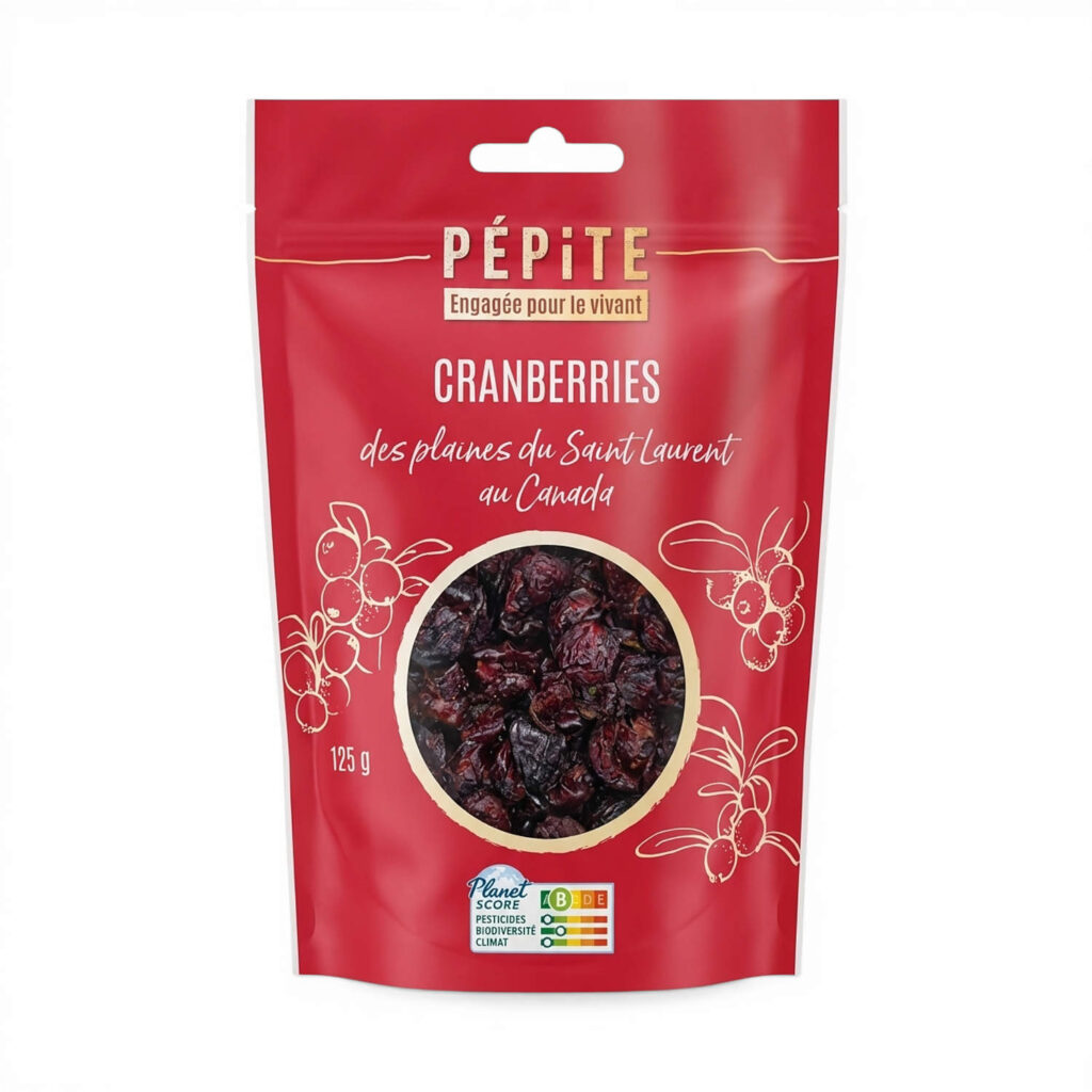 Cranberries 125gr Pepite