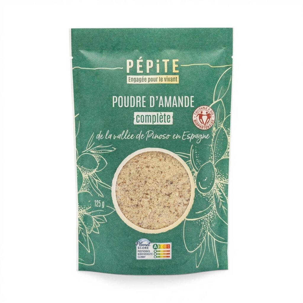 AMANDE COMPLETE POUDRE 125GR PEPITE