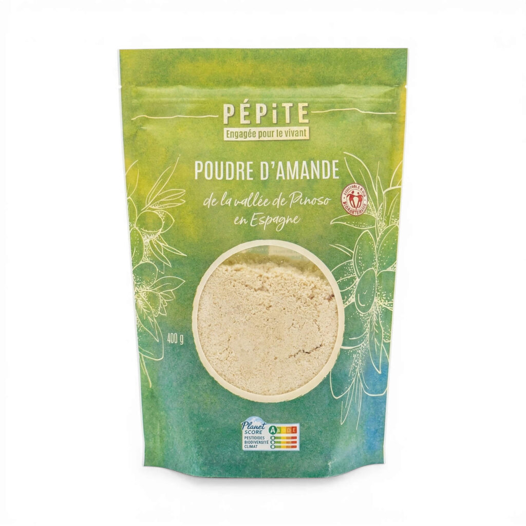 POUDRE AMANDE BLANCHE 400GR PEPITE