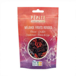 MELANGE FRUITS ROUGES 125GR PEPITE