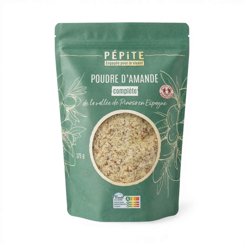 AMANDE POUDRE COMPLETE 375GR PEPITE