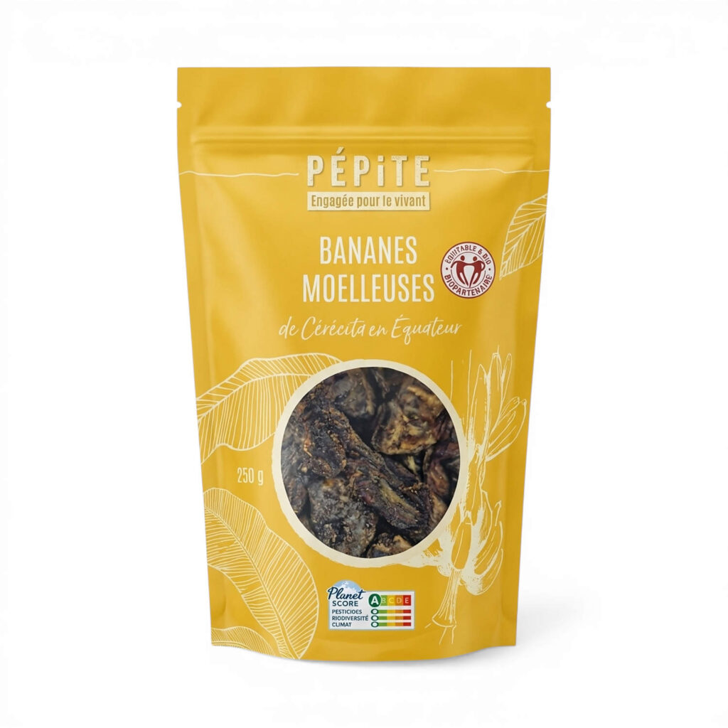 BANANES MOELLEUSES CUBES 250GR PEPITE