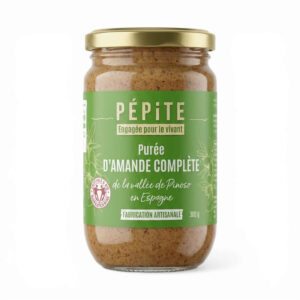 PUREE D"AMANDE COMPLETE 300GR PEPITE