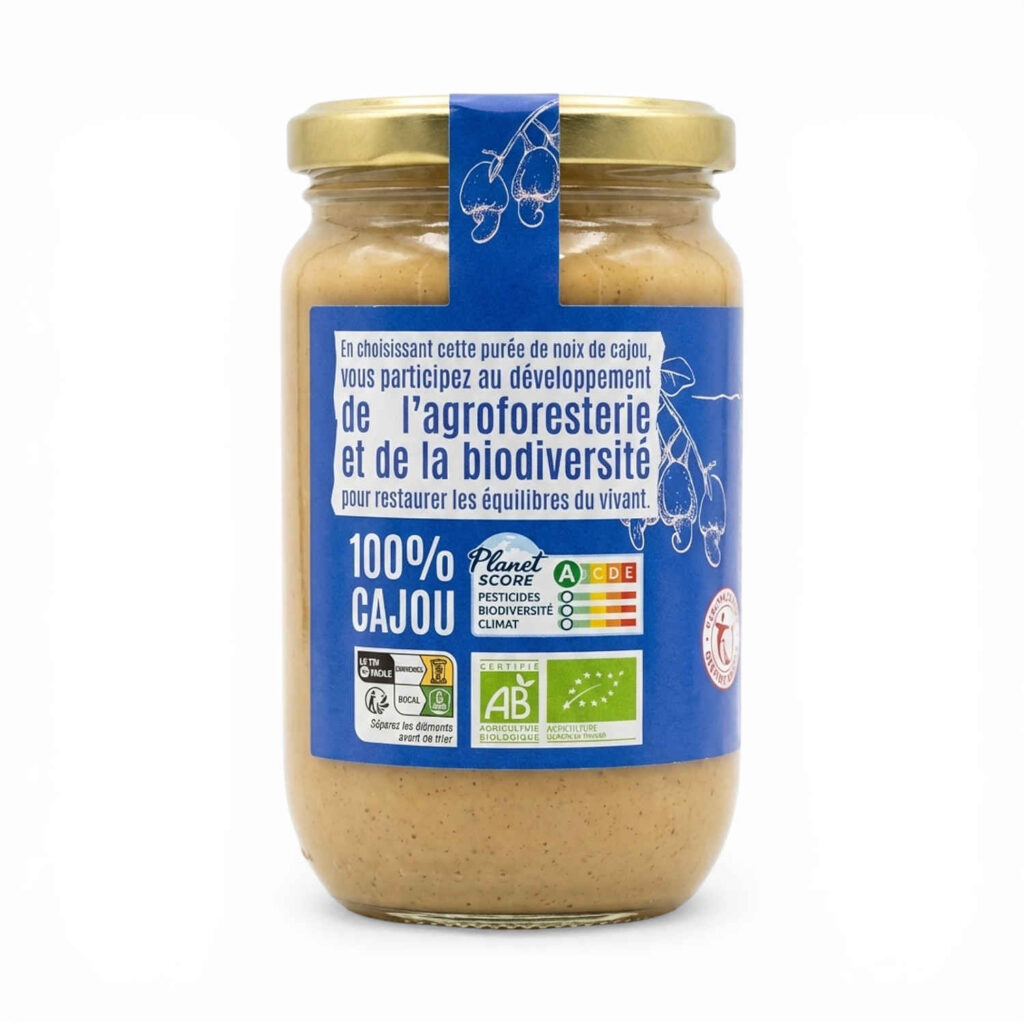 PUREE DE NOIX DE CAJOU 300GR PEPITE