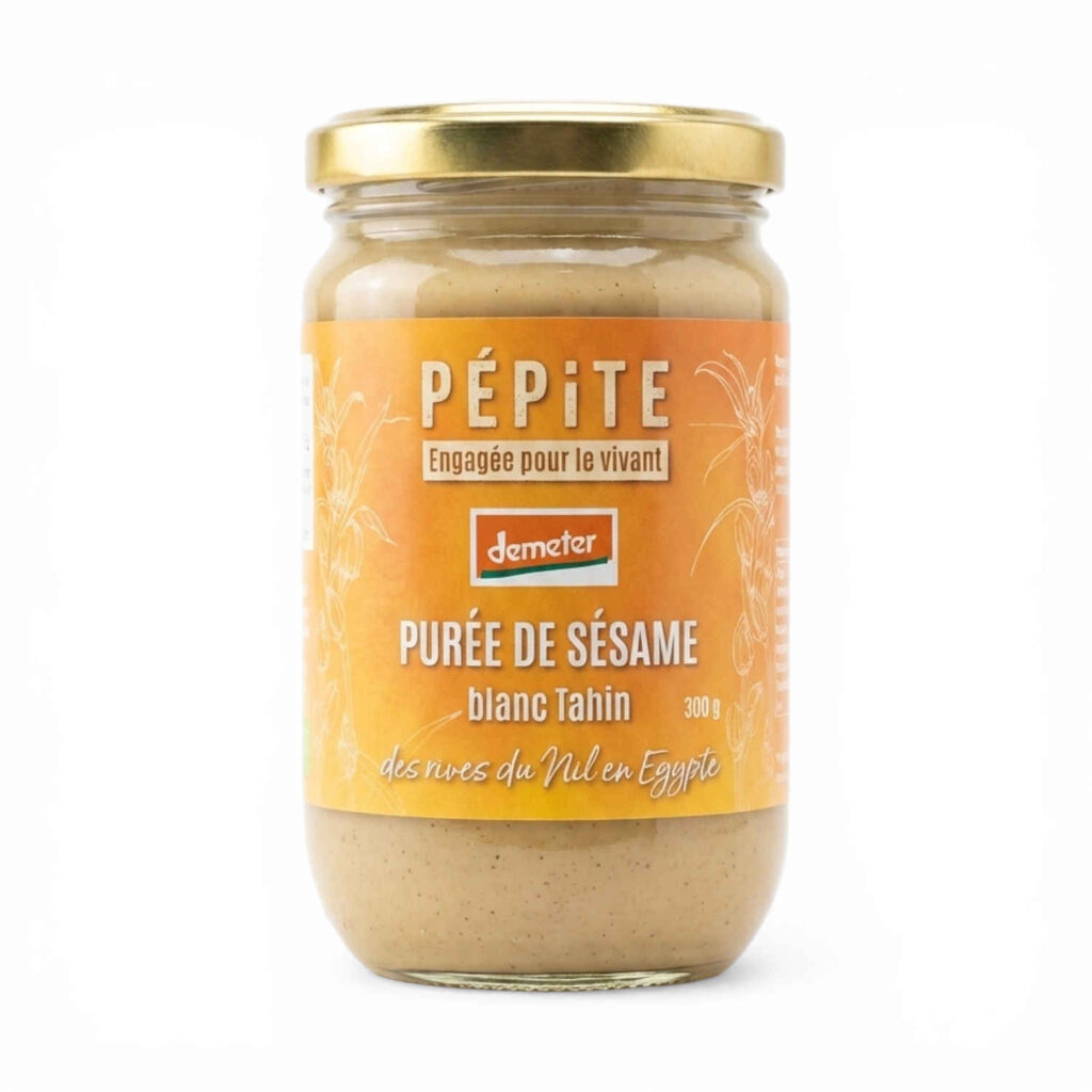 PUREE DE SESAME BLANC 300GR PEPITE