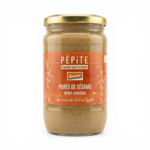 PUREE SESAME 1/2 COMPLET 650GR PEPITE