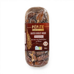 DATTES DE TUNISIE DEGLET NOUR DENOYAUTEES 250GR PEPITE